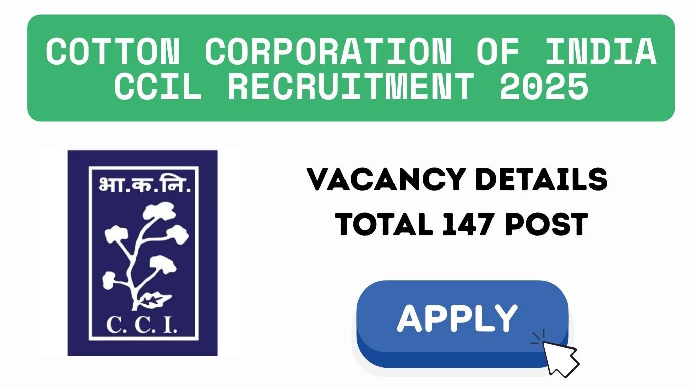 Cotton Corporation of India CCIL Recruitment 2025