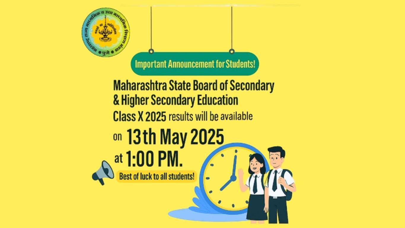 SSC Result 2025 Maharashtra Board 10th 12th at mahahsscboard.in